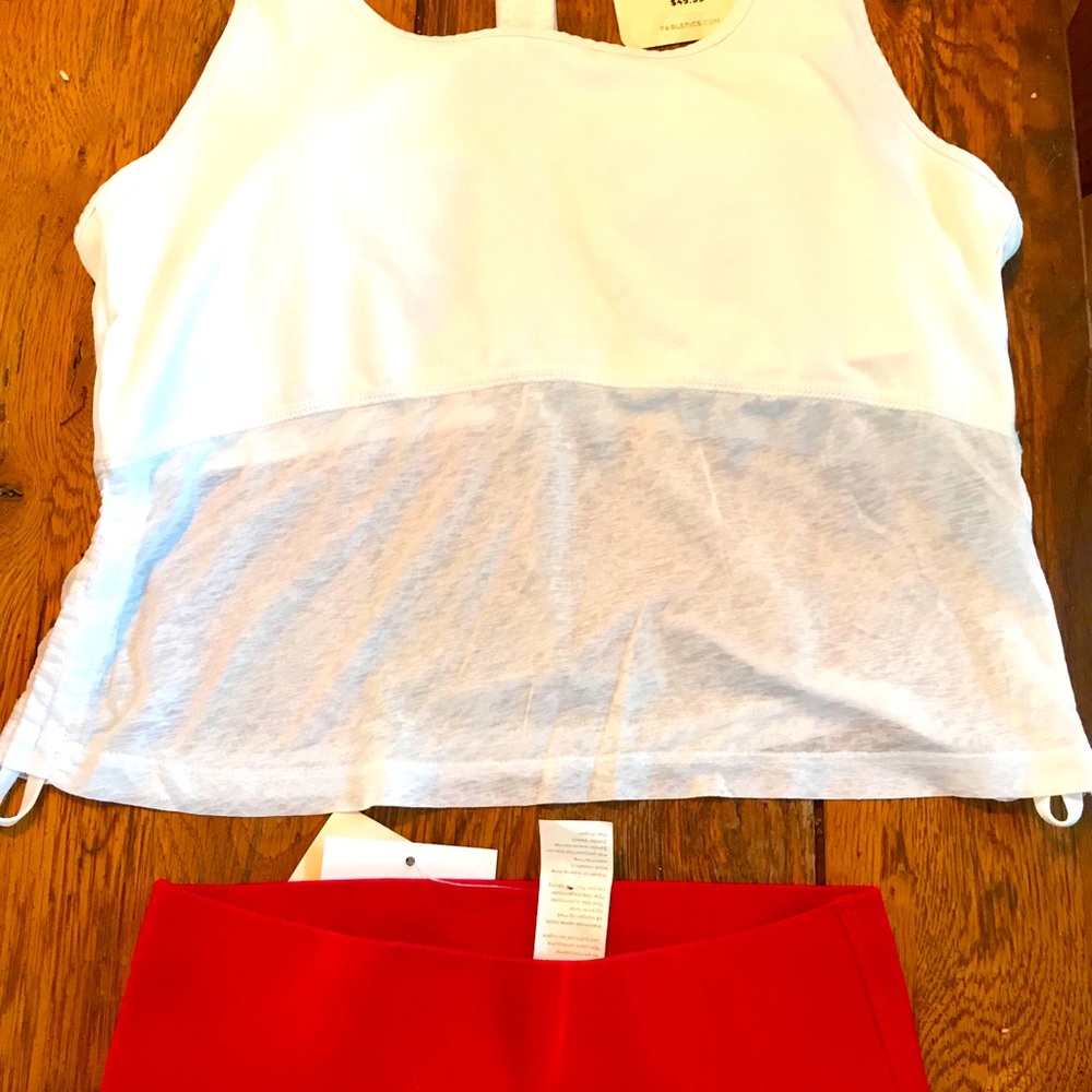 20-21 NWT Fabletics Legging & Crop tank Bundle